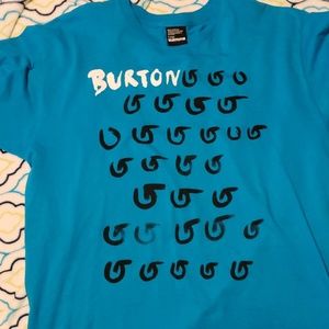 COPY - Burton blue w/white and black lettering te…